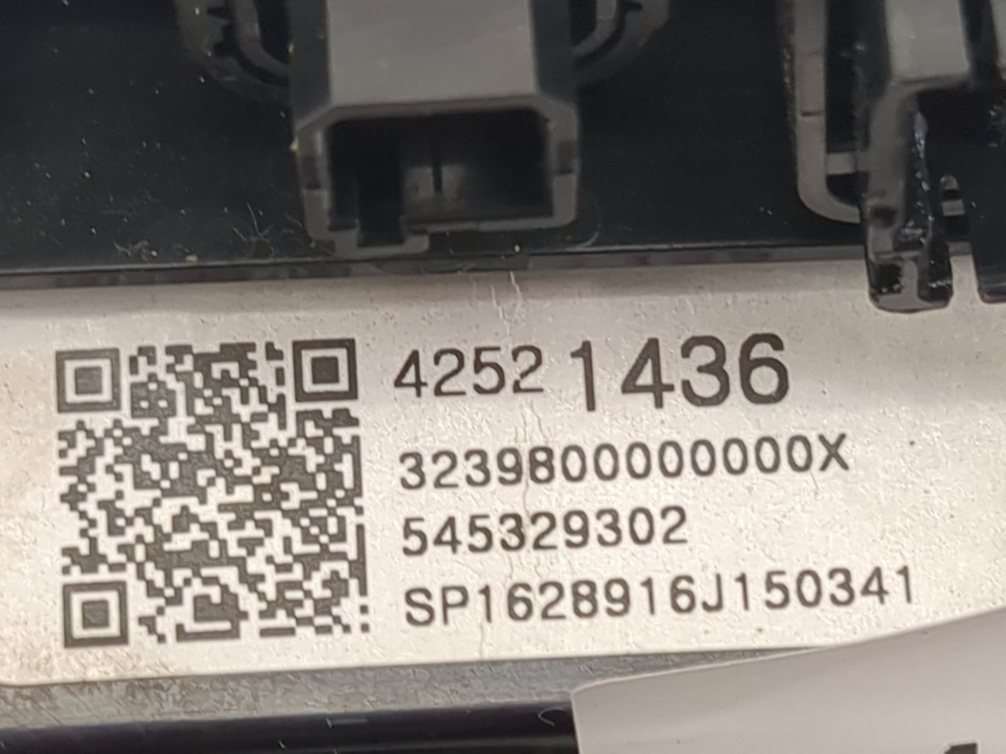 2017-2021 Chevrolet Trax Climate Control Module Temperature AC/Heater Replacement P/N:42521436 3239800000000X Fits OEM Used 