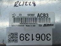 2017-2018 Chevrolet Trax PCM Engine Control Computer ECU ECM PCU OEM P/N:12668986 12685936, 12695536 Fits Fits 2017 2018 201
