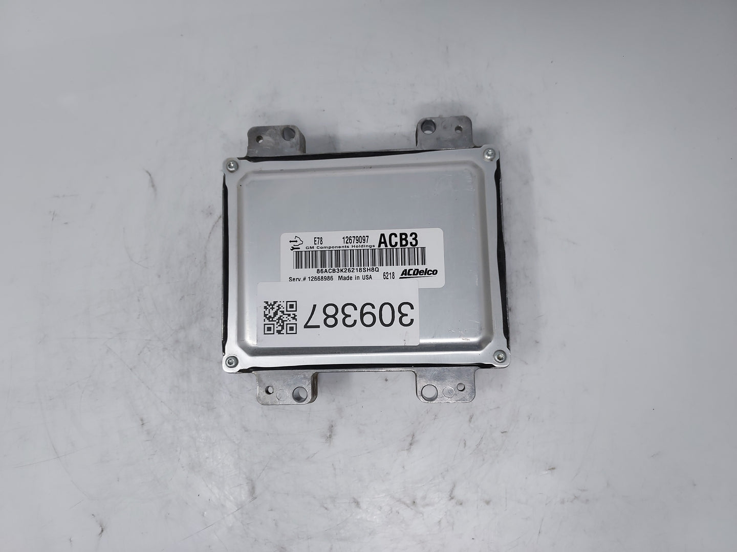 2017-2021 Chevrolet Trax PCM Engine Control Computer ECU ECM PCU OEM P/N:12685936 12668986 Fits Fits 2017 2018 2019 2020 202