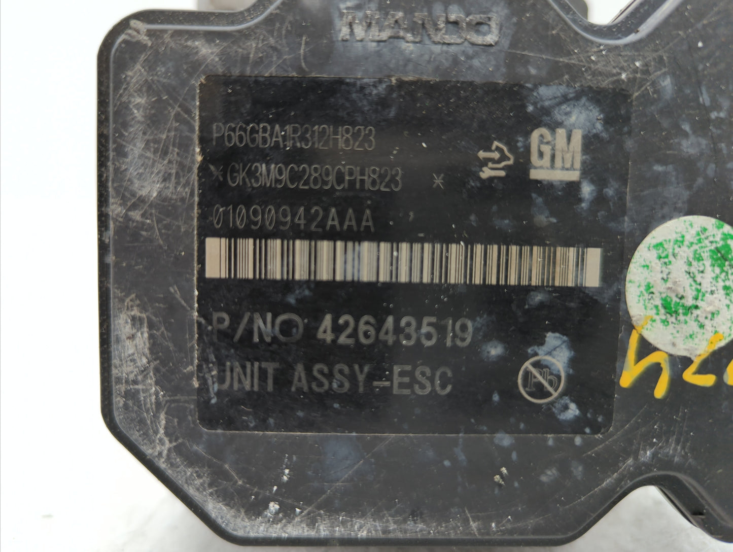 2017-2018 Chevrolet Trax ABS Pump Control Module Replacement P/N:42643519 42520669, 42563014 Fits Fits 2017 2018 2019 OEM Us