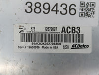 2017-2018 Chevrolet Trax PCM Engine Control Computer ECU ECM PCU OEM P/N:12679097 12685776, 12668986 Fits Fits 2017 2018 201