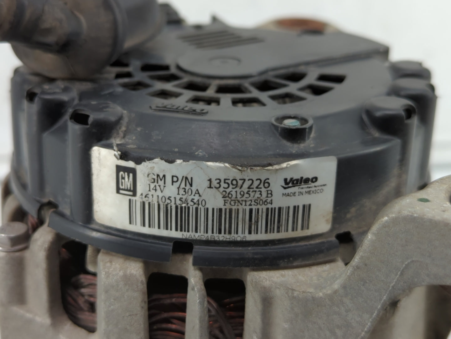 2013-2018 Chevrolet Trax Alternator Replacement Generator Charging Assembly Engine OEM P/N:13577154 13597226 Fits OEM Used A