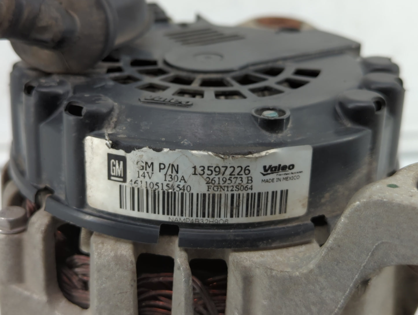 2013-2018 Chevrolet Trax Alternator Replacement Generator Charging Assembly Engine OEM P/N:13577154 13597226 Fits OEM Used A