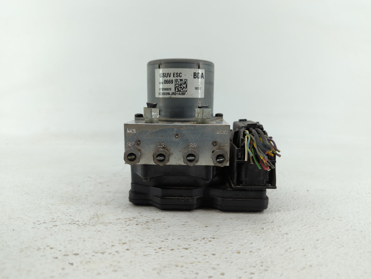 2017-2021 Chevrolet Trax Anti-Lock Brake ABS Pump Module Actuator OEM P/N:42520669 42643519 Fits Fits 2017 2018 2019 2020 20