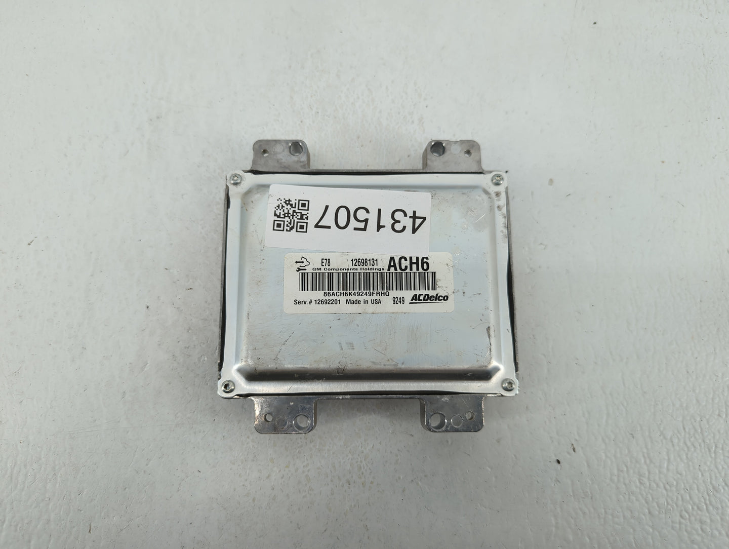 2017-2021 Chevrolet Trax PCM Engine Control Computer ECU ECM PCU OEM P/N:12692201 12679097 Fits Fits 2017 2018 2019 2020 202