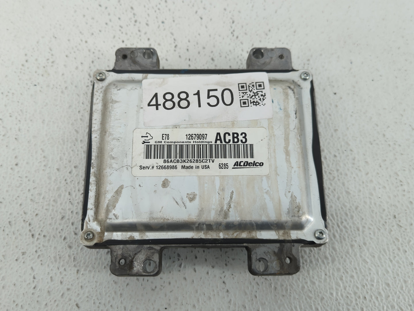 2017-2021 Chevrolet Trax PCM Engine Control Computer ECU ECM PCU OEM P/N:12668986 12679097 Fits Fits 2017 2018 2019 2020 202