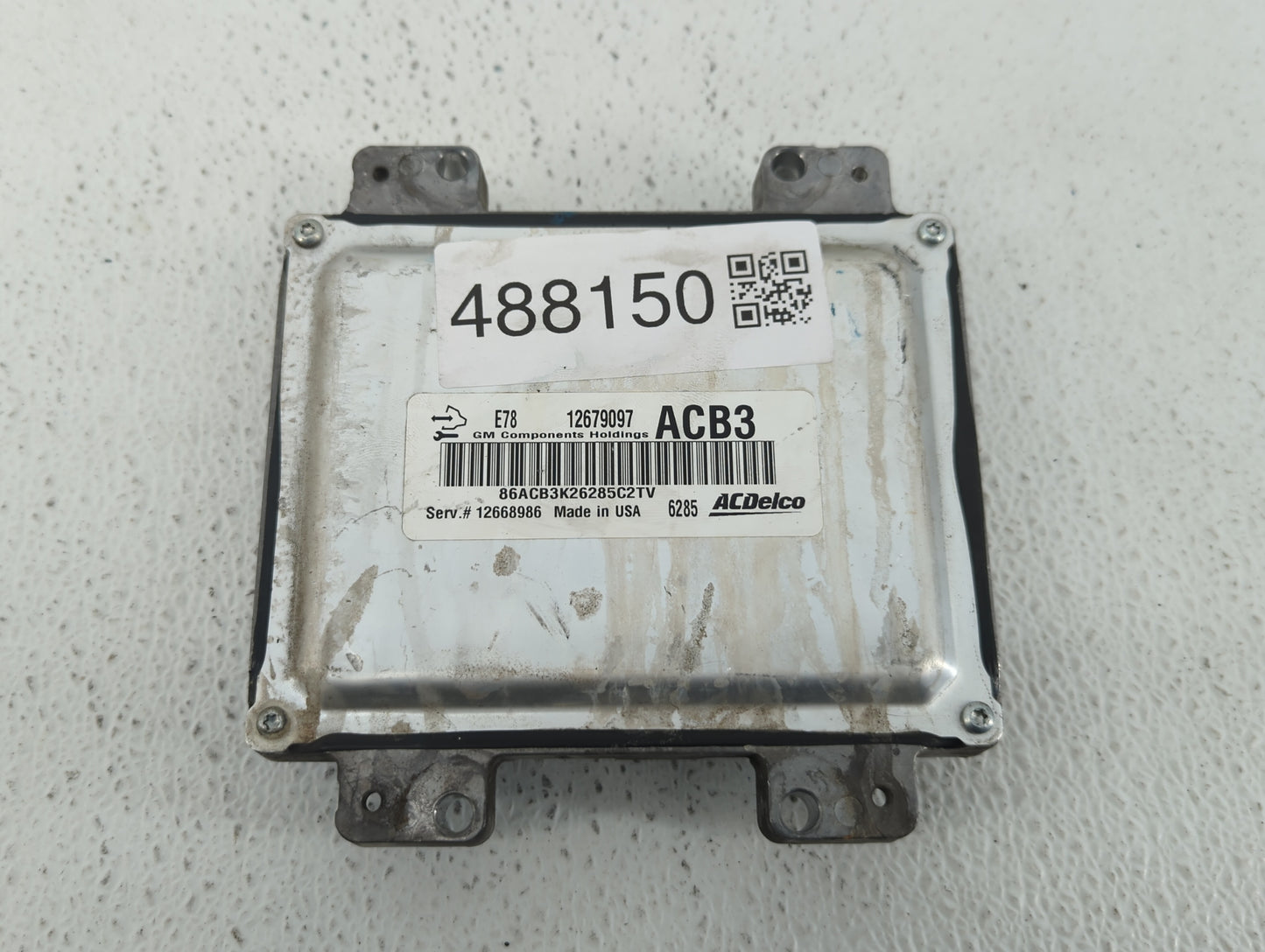 2017-2021 Chevrolet Trax PCM Engine Control Computer ECU ECM PCU OEM P/N:12668986 12679097 Fits Fits 2017 2018 2019 2020 202