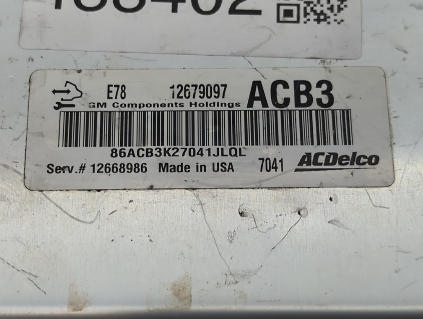 2017-2021 Chevrolet Trax PCM Engine Control Computer ECU ECM PCU OEM P/N:12668986 12679097 Fits Fits 2017 2018 2019 2020 202