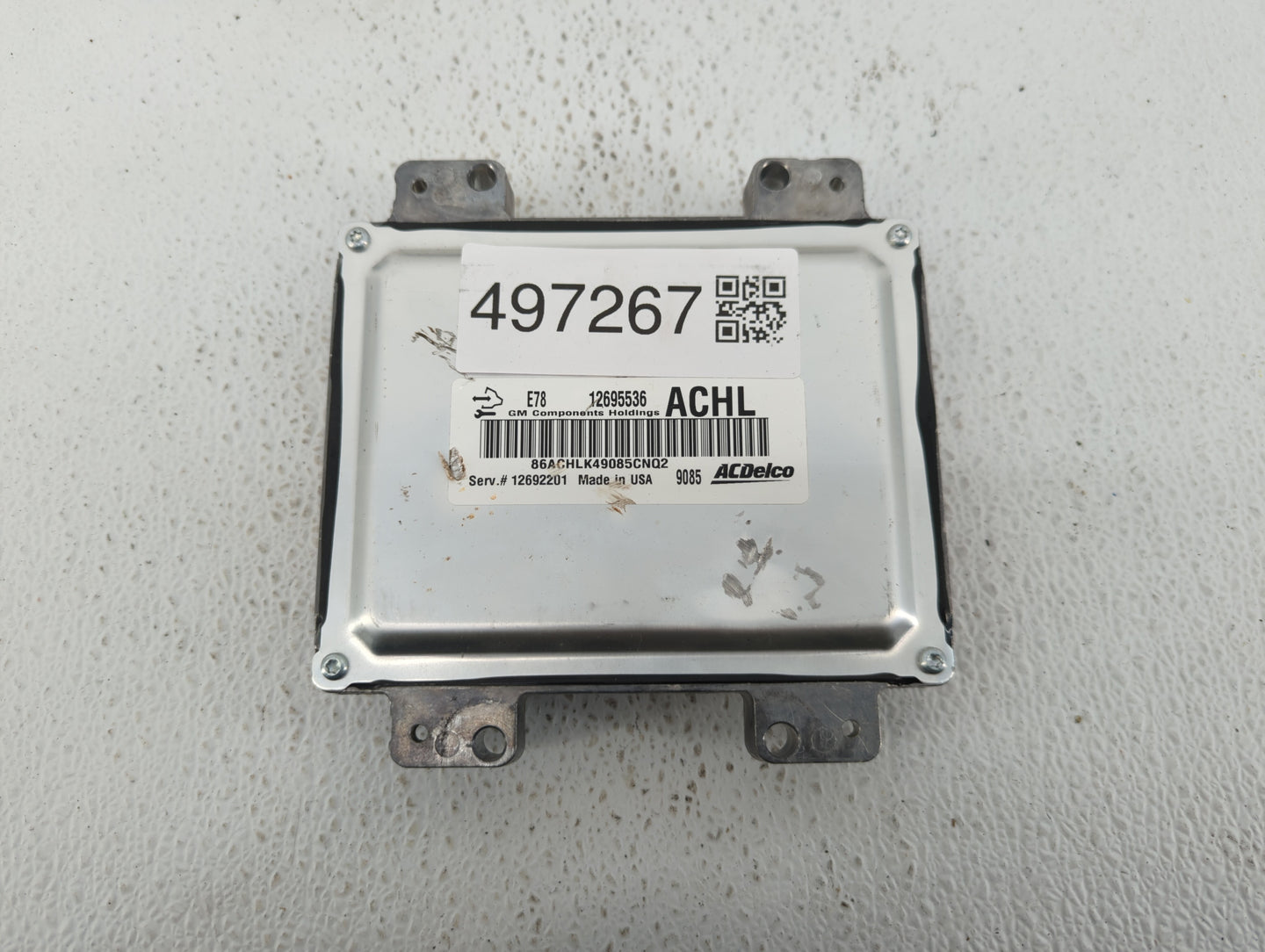 2017-2021 Chevrolet Trax PCM Engine Control Computer ECU ECM PCU OEM P/N:12668986 12685776 Fits Fits 2017 2018 2019 2020 202