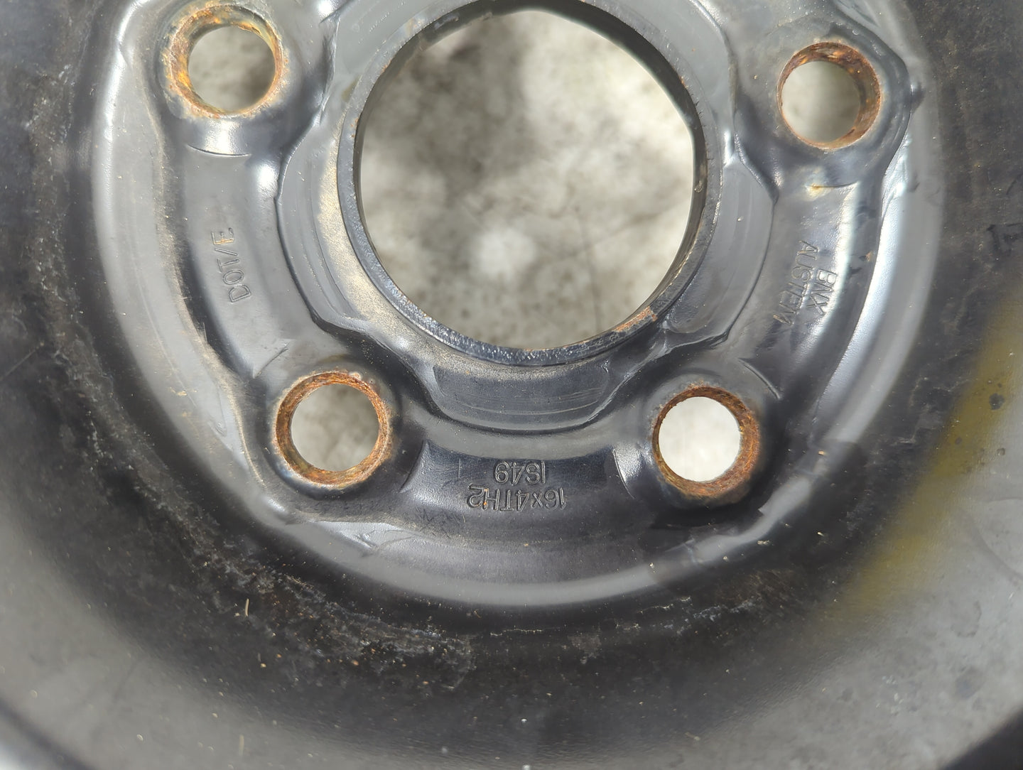 2017 Chevrolet Trax Spare Donut Tire Wheel Rim Oem 5036735 - Oemusedautoparts1.com