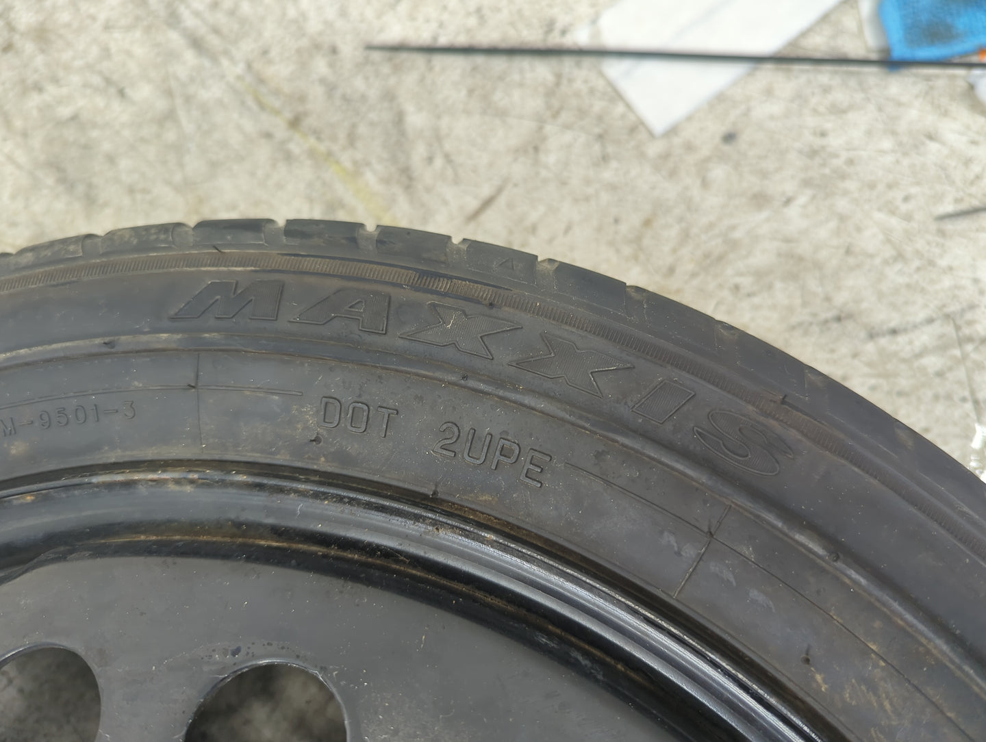 2017 Chevrolet Trax Spare Donut Tire Wheel Rim Oem 5036735 - Oemusedautoparts1.com
