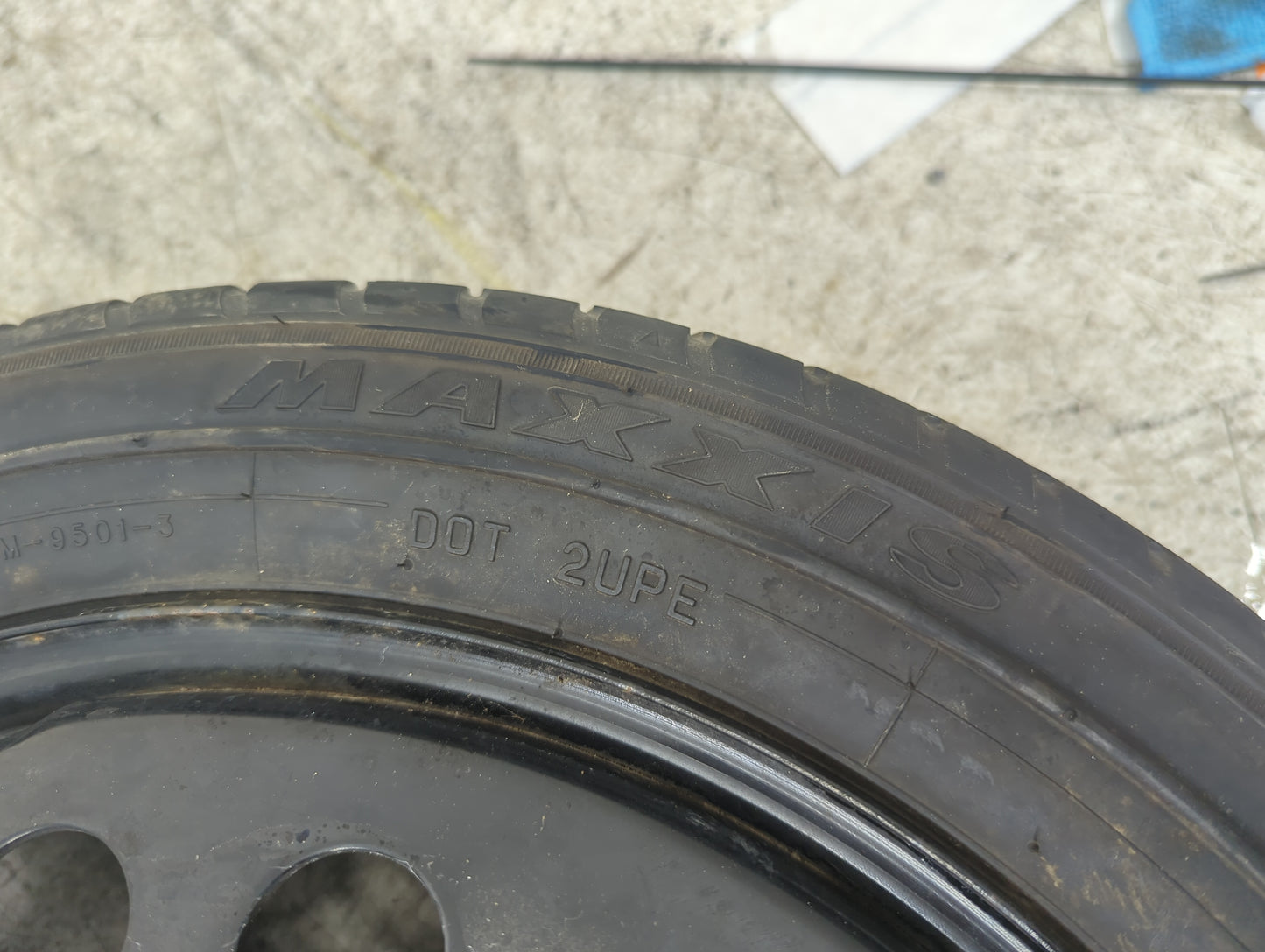 2017 Chevrolet Trax Spare Donut Tire Wheel Rim Oem 5036735 - Oemusedautoparts1.com