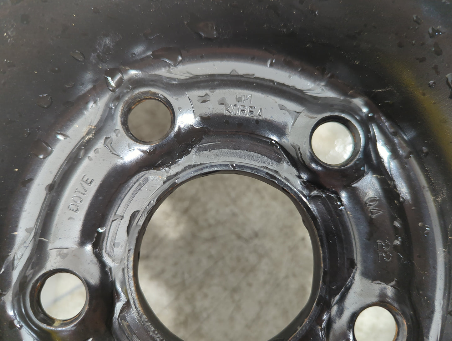 2017 Chevrolet Trax Spare Donut Tire Wheel Rim Oem - Oemusedautoparts1.com