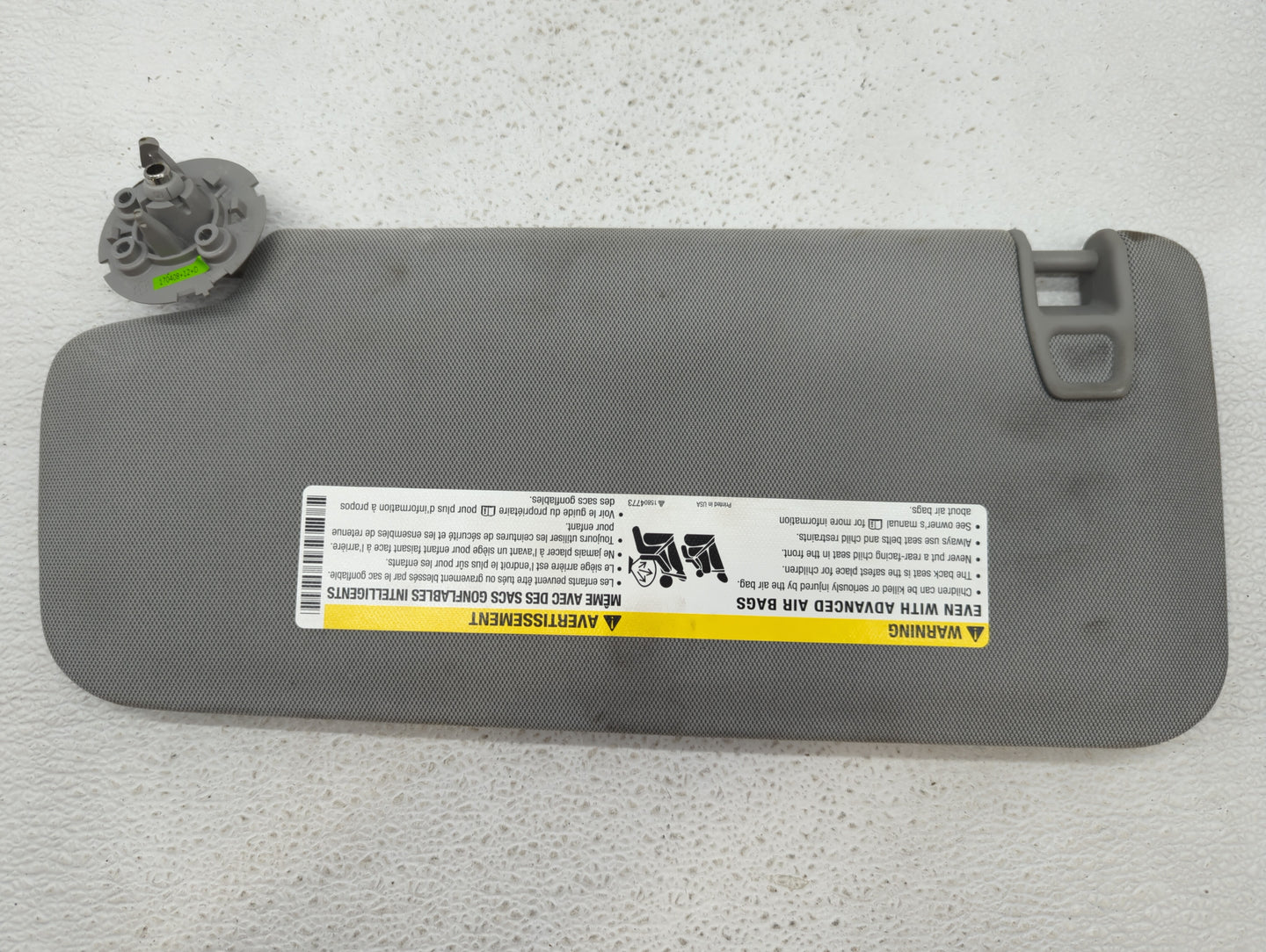 2017-2021 Chevrolet Trax Sun Visor Shade Replacement Driver Left Mirror Fits Fits 2017 2018 2019 2020 2021 OEM Used Auto Par