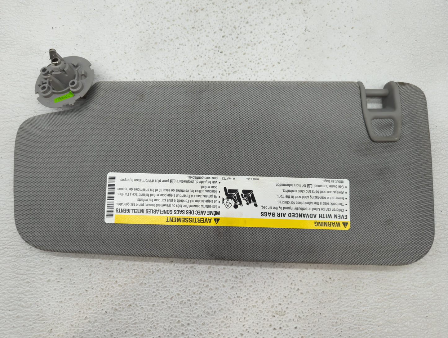 2017-2021 Chevrolet Trax Sun Visor Shade Replacement Driver Left Mirror Fits Fits 2017 2018 2019 2020 2021 OEM Used Auto Par