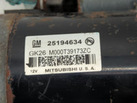 2013-2021 Chevrolet Trax Car Starter Motor Solenoid OEM P/N:25194634 Fits OEM Used Auto Parts - Oemusedautoparts1.com