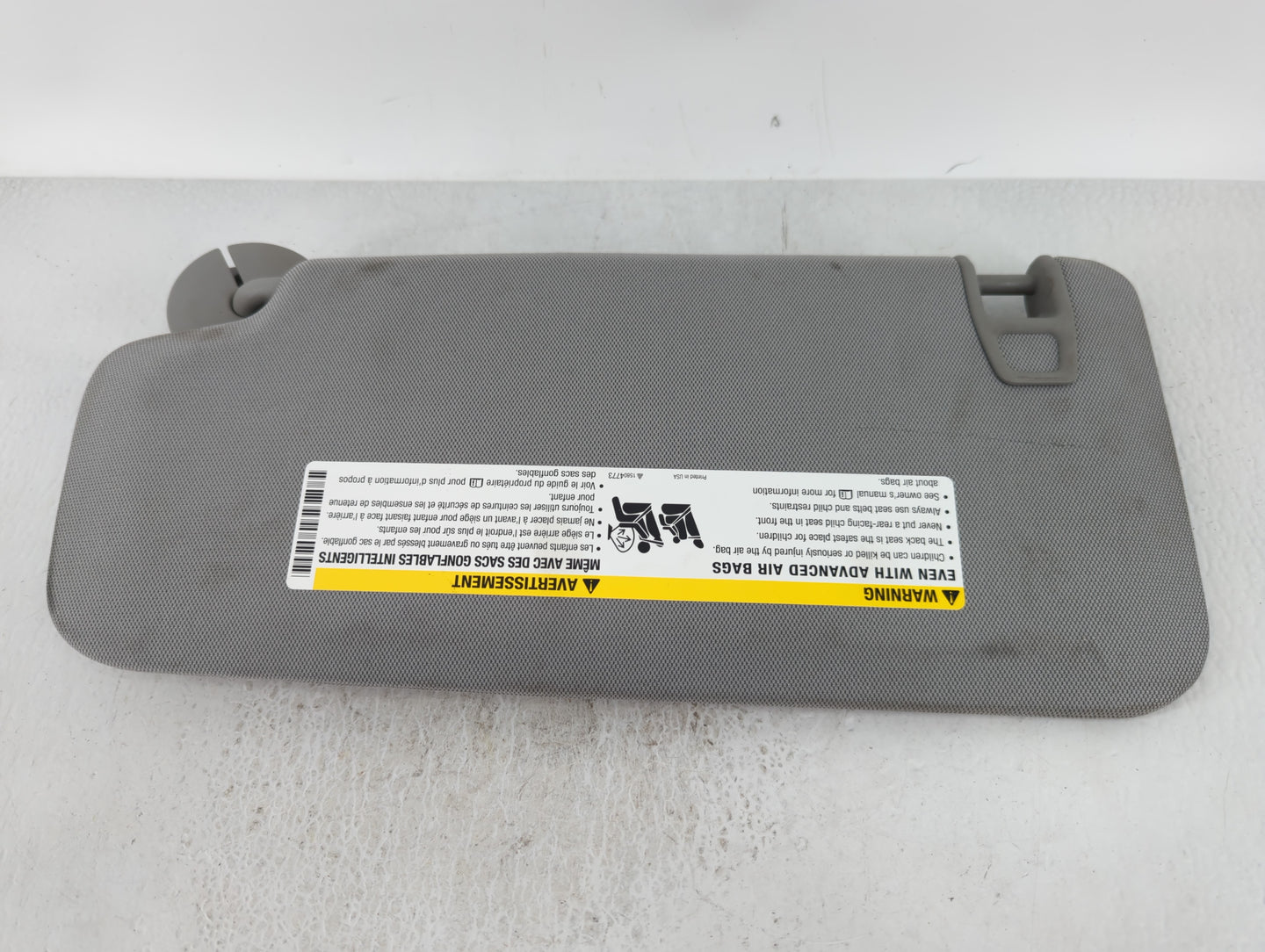 2017-2021 Chevrolet Trax Sun Visor Shade Replacement Passenger Right Mirror Fits Fits 2017 2018 2019 2020 2021 OEM Used Auto