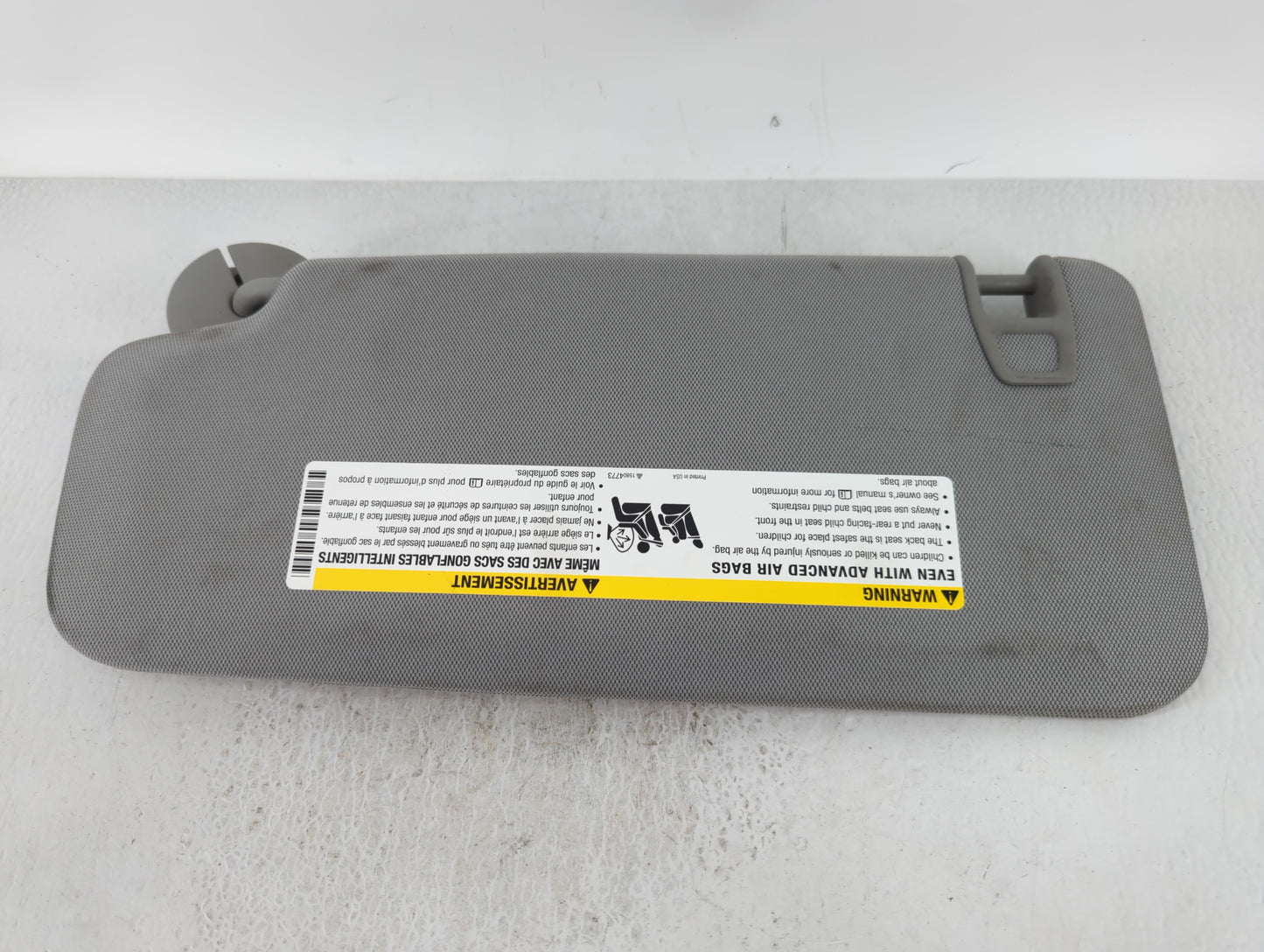 2017-2021 Chevrolet Trax Sun Visor Shade Replacement Passenger Right Mirror Fits Fits 2017 2018 2019 2020 2021 OEM Used Auto