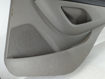 2017 Chevrolet Trax Rear Right Passenger Interior Door Panel Trim Grey