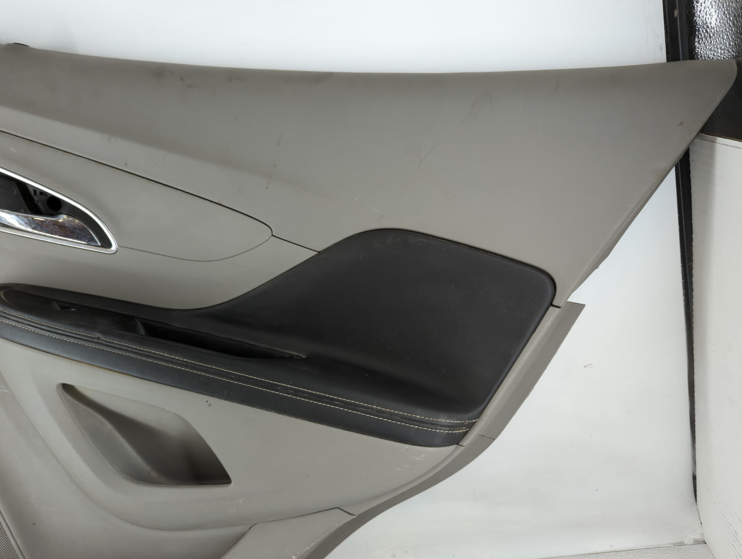 2017 Chevrolet Trax Rear Right Passenger Interior Door Panel Trim Grey - Oemusedautoparts1.com