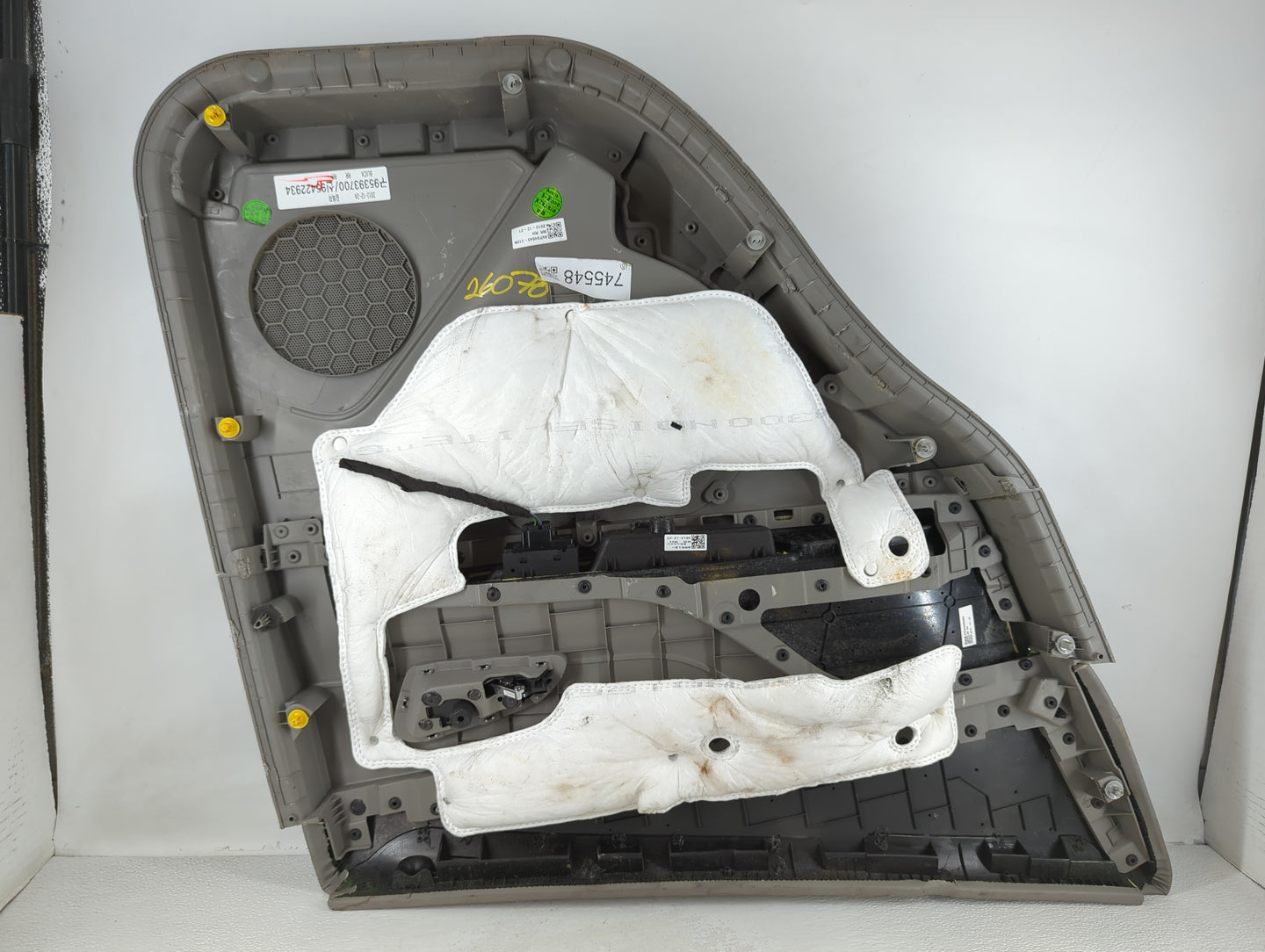 2017 Chevrolet Trax Rear Right Passenger Interior Door Panel Trim Grey - Oemusedautoparts1.com