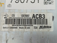 2017-2021 Chevrolet Trax PCM Engine Control Computer ECU ECM PCU OEM P/N:12679097 Fits Fits 2017 2018 2019 2020 2021 OEM Use