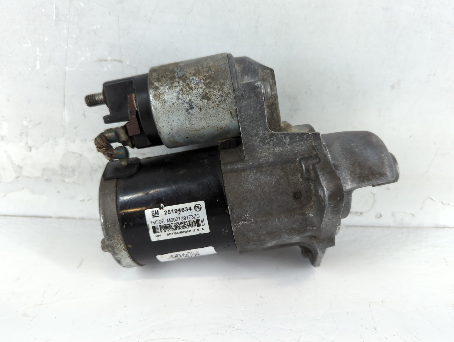 2013-2021 Chevrolet Trax Car Starter Motor Solenoid OEM P/N:M000T39173ZC 25191634 Fits OEM Used Auto Parts - Oemusedautopart