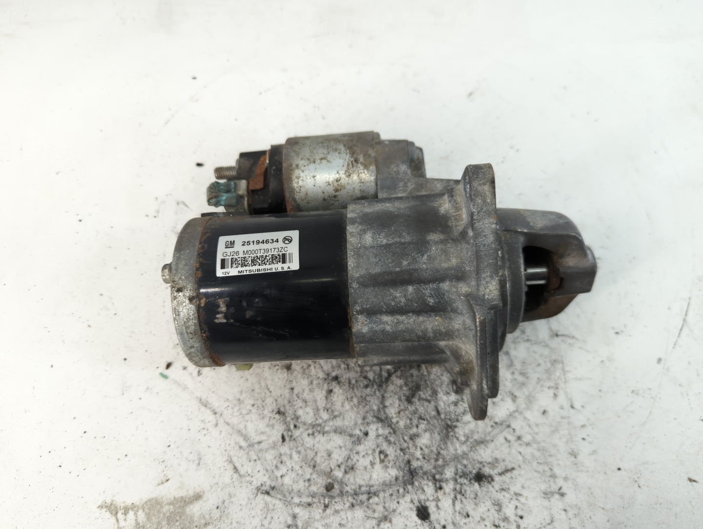 2013-2021 Chevrolet Trax Car Starter Motor Solenoid OEM P/N:M000T39173ZC 25194634 Fits OEM Used Auto Parts - Oemusedautopart