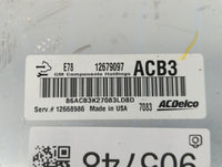 2017-2021 Chevrolet Trax PCM Engine Control Computer ECU ECM PCU OEM P/N:12679097 Fits Fits 2017 2018 2019 2020 2021 OEM Use