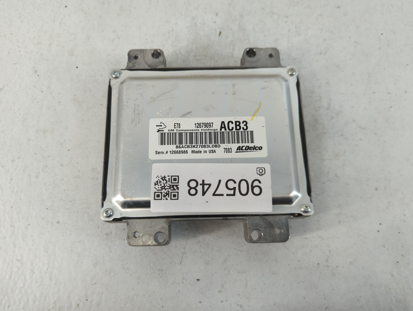 2017-2021 Chevrolet Trax PCM Engine Control Computer ECU ECM PCU OEM P/N:12679097 Fits Fits 2017 2018 2019 2020 2021 OEM Use