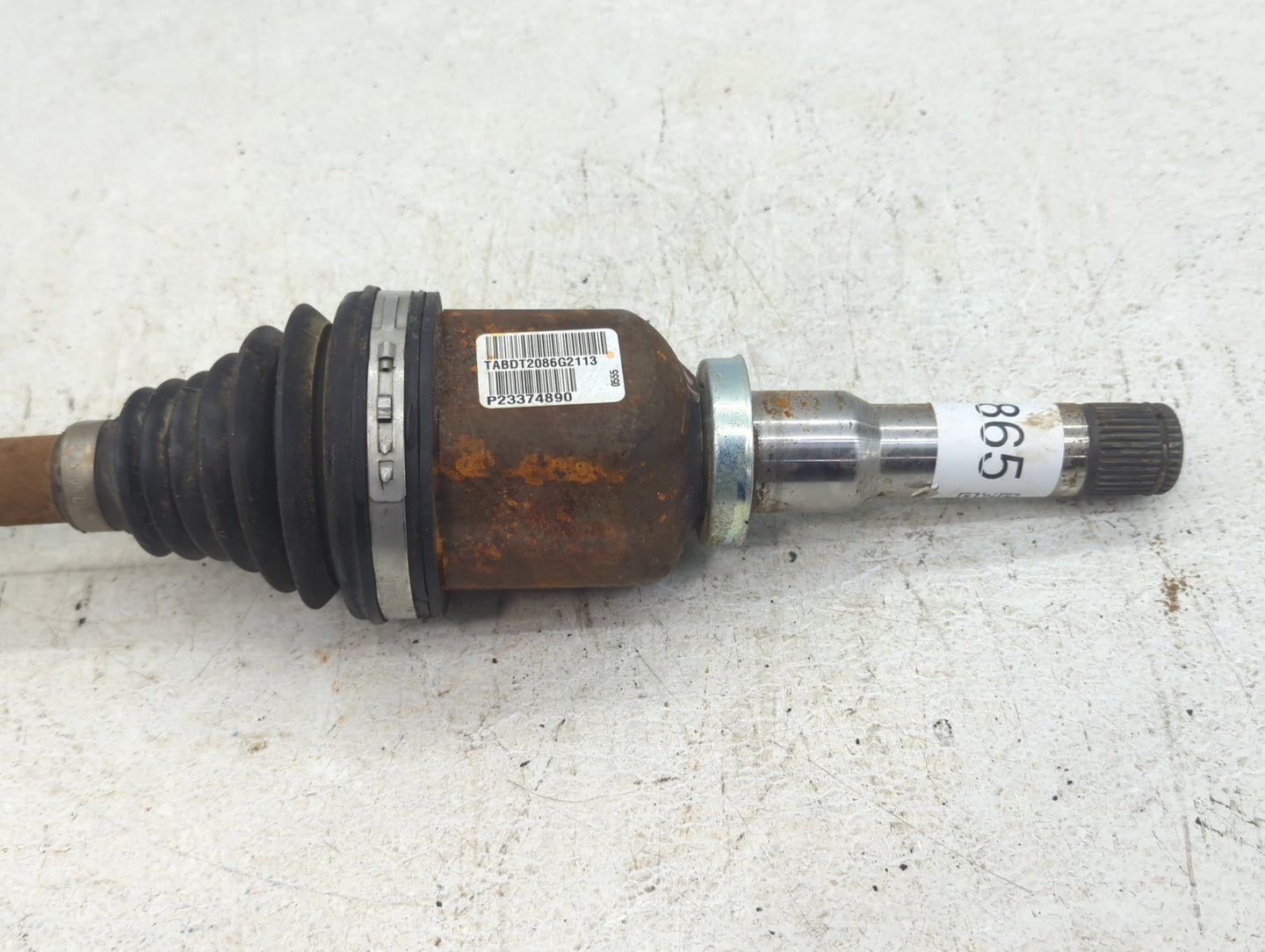 2016-2019 Chevrolet Volt Axle Shaft Front Driver Cv C/v - Oemusedautoparts1.com