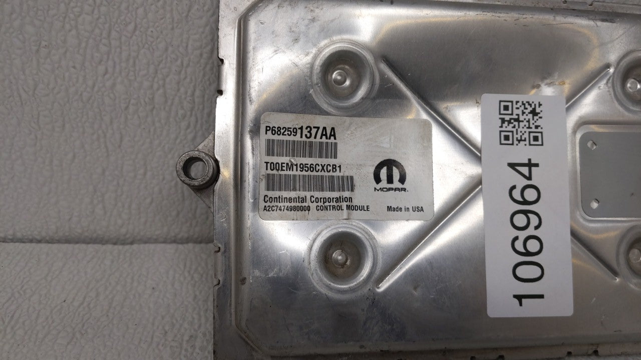 2016-2017 Chrysler 200 PCM Engine Control Computer ECU ECM PCU OEM P/N:P68405807AE P68328875AA, P68259137AA Fits Fits 2016 2