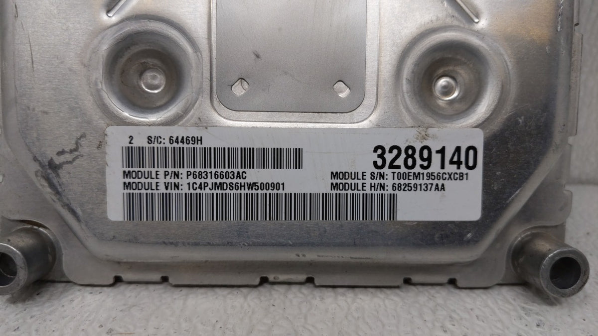 2016-2017 Chrysler 200 PCM Engine Control Computer ECU ECM PCU OEM P/N:P68405807AE P68328875AA, P68259137AA Fits 2016 2017 O