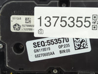 2017 Chrysler 200 Radio AM FM Cd Player Receiver Replacement P/N:68270685AA Fits OEM Used Auto Parts - Oemusedautoparts1.com