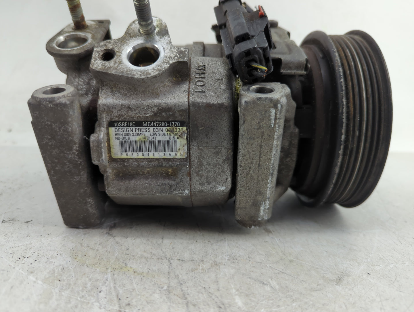 2011-2014 Chrysler 200 Air Conditioning A/c Ac Compressor Oem - Oemusedautoparts1.com