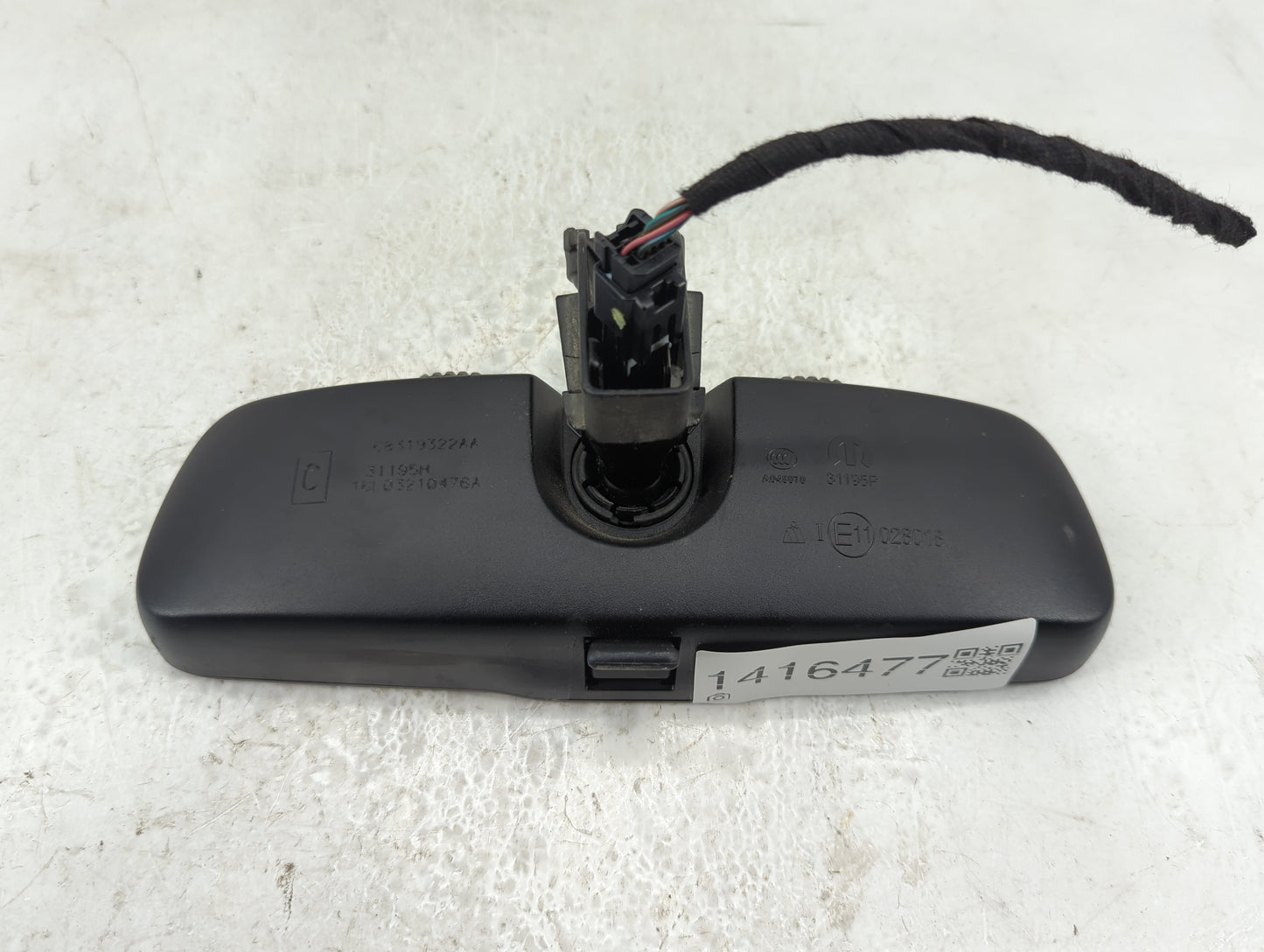 2014-2017 Chrysler 200 Interior Rear View Mirror Replacement OEM P/N:A048070 Fits Fits 2014 2015 2016 2017 OEM Used Auto Par
