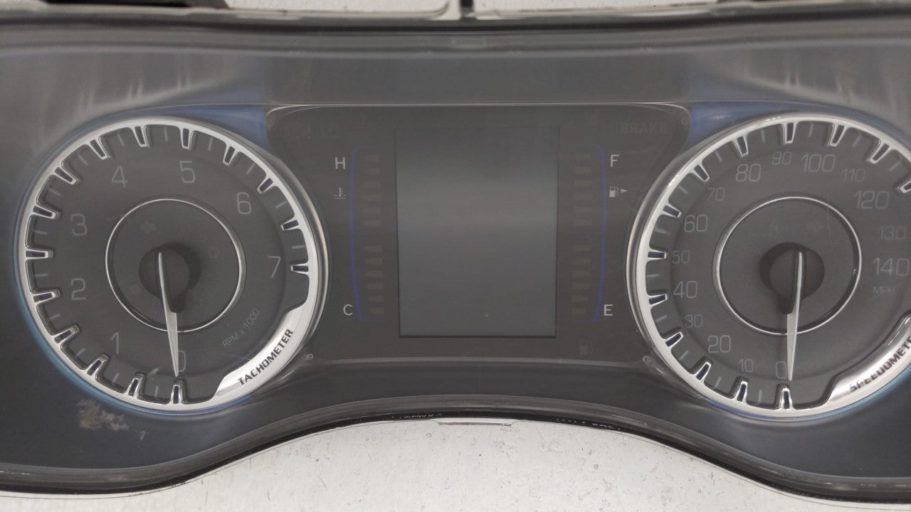 2016 Chrysler 200 Instrument Cluster Speedometer Gauges P/N:P68259070AB P68310017AA Fits OEM Used Auto Parts - Oemusedautopa