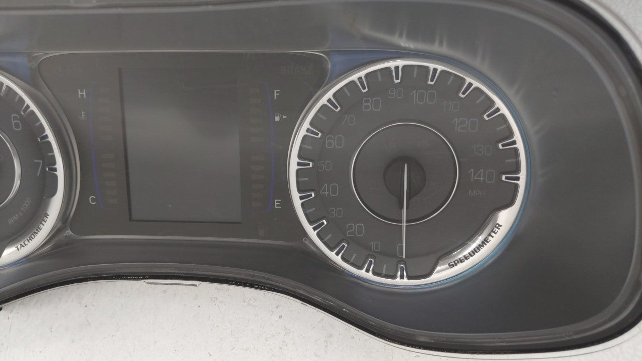 2016 Chrysler 200 Instrument Cluster Speedometer Gauges P/N:P68259070AB P68310017AA Fits OEM Used Auto Parts - Oemusedautopa