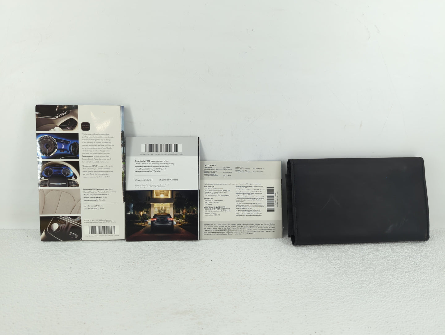 2017 Chrysler 200 Owners Manual Book Guide OEM Used Auto Parts - Oemusedautoparts1.com