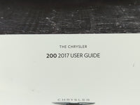 2017 Chrysler 200 Owners Manual Book Guide OEM Used Auto Parts - Oemusedautoparts1.com