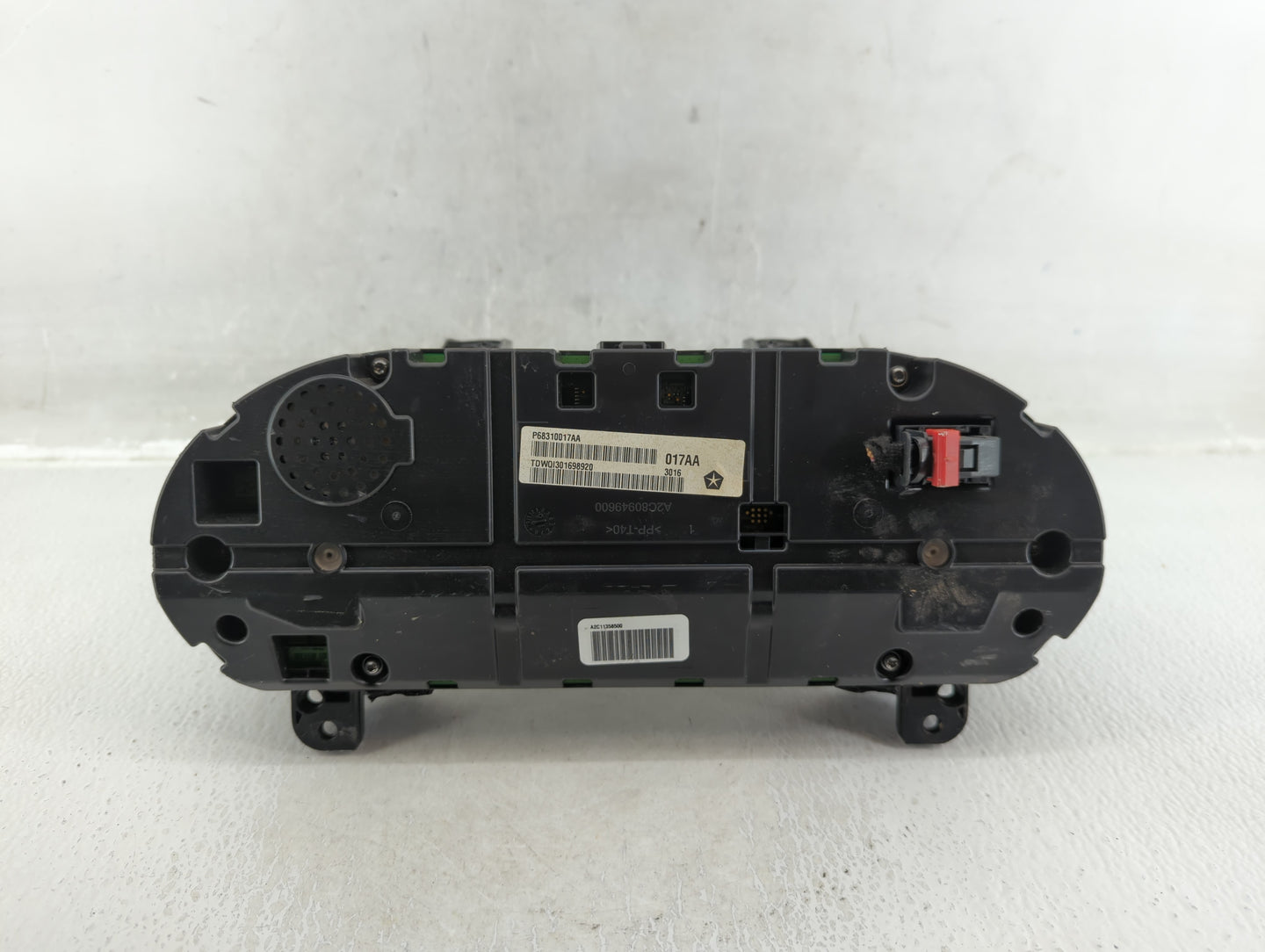 2017 Chrysler 200 Instrument Cluster Speedometer Gauges P/N:P68310017AA Fits OEM Used Auto Parts - Oemusedautoparts1.com
