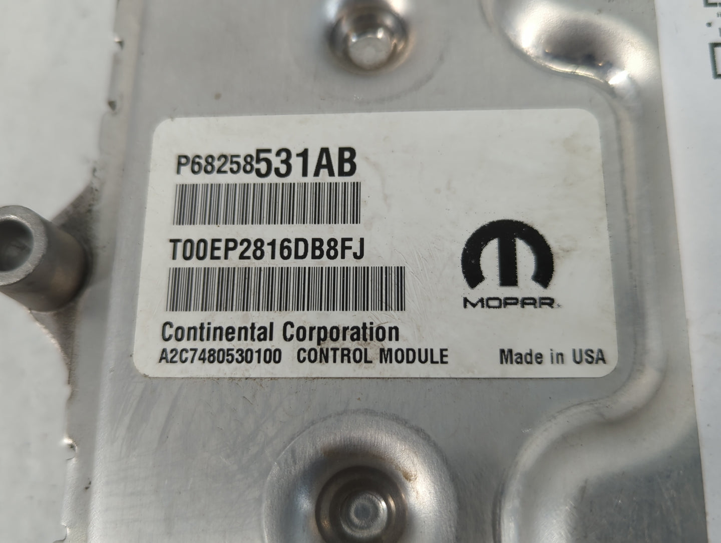 2016-2017 Chrysler 200 PCM Engine Control Computer ECU ECM PCU OEM P/N:P68291130AC P68258531AB Fits Fits 2016 2017 OEM Used 