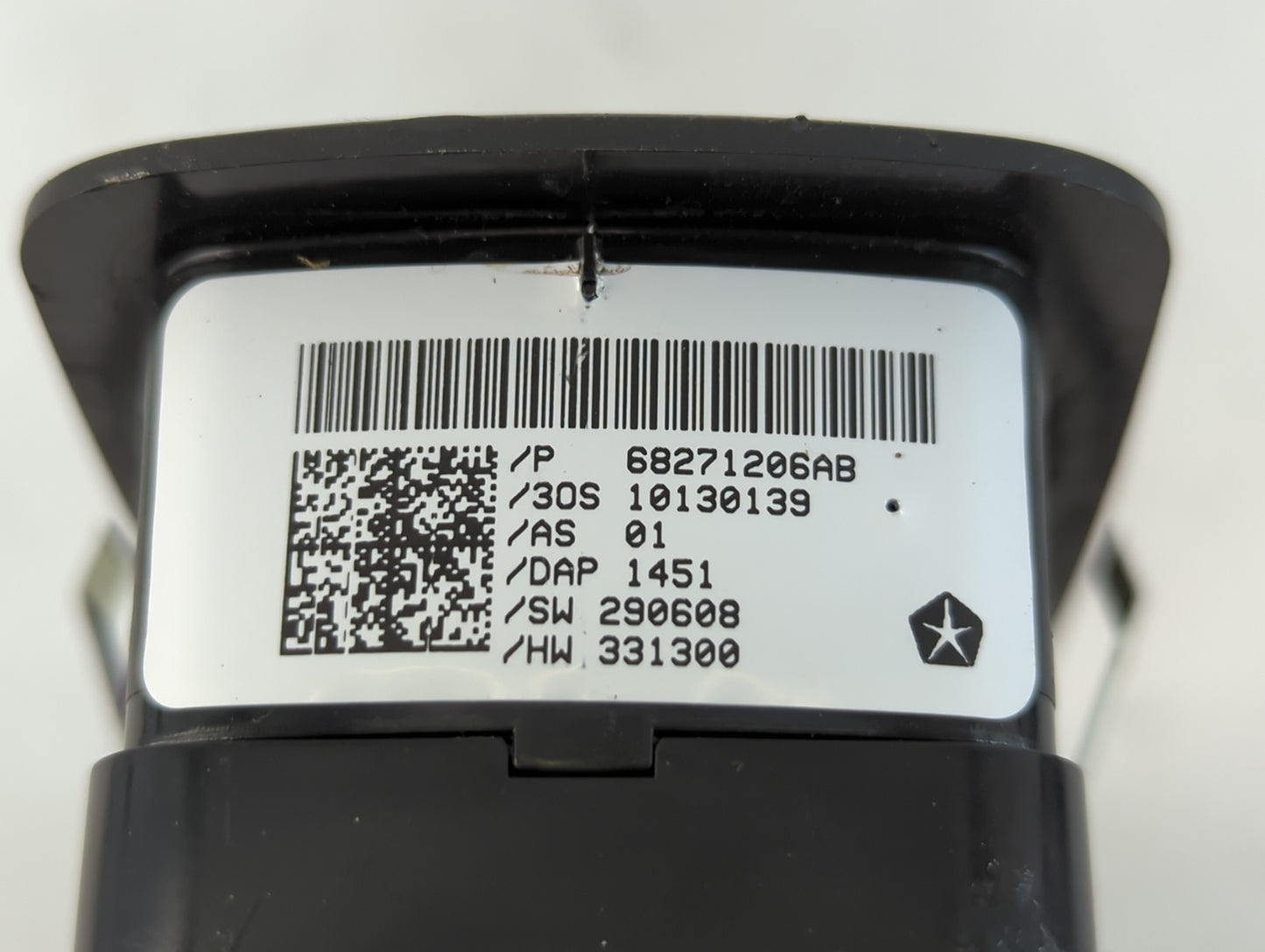 2015-2017 Chrysler 200 Master Power Window Switch Replacement Driver Side Left P/N:68271206AB Fits OEM Used Auto Parts - Oem