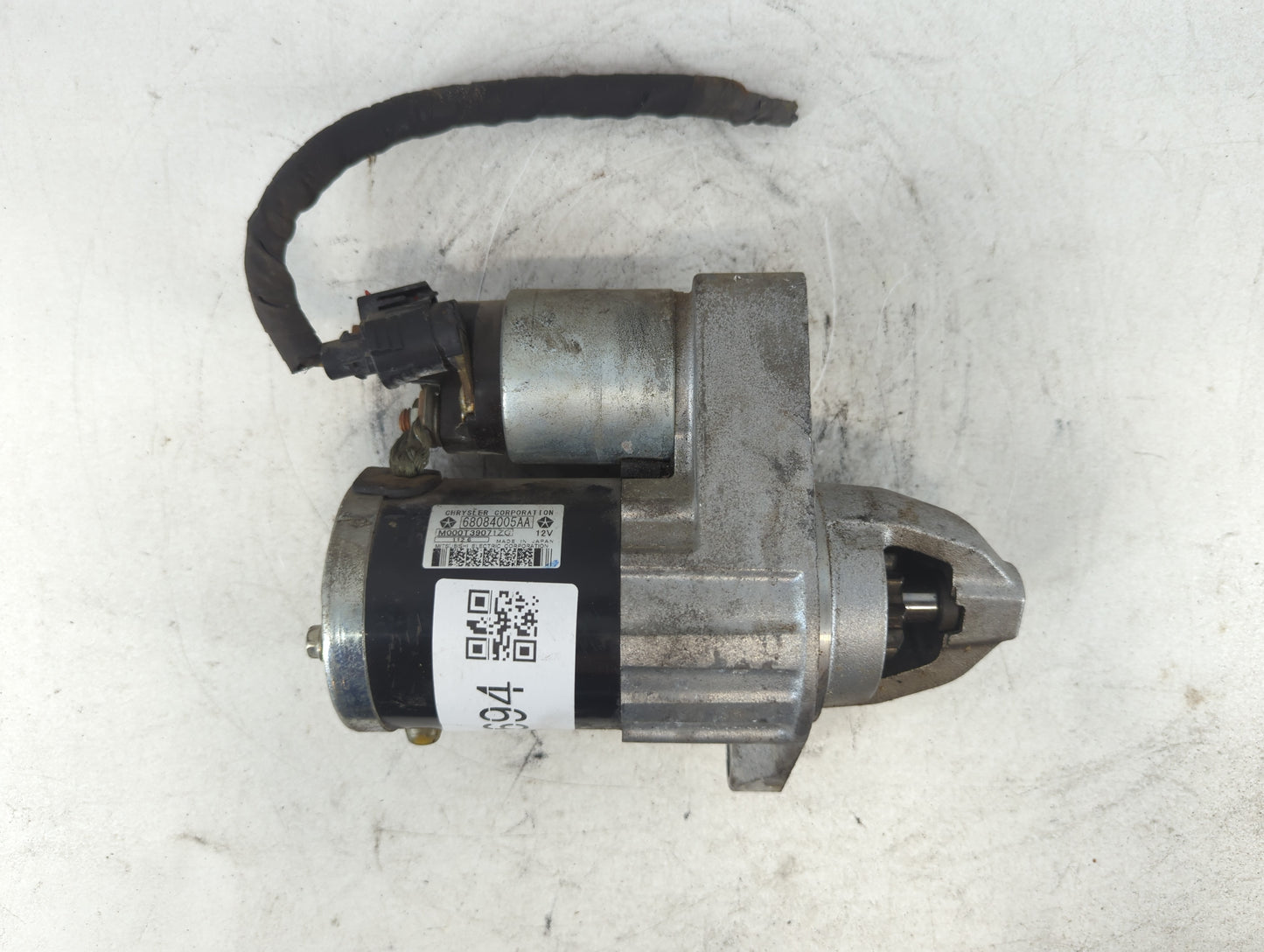 2015-2017 Chrysler 200 Car Starter Motor Solenoid OEM P/N:68084005AA Fits Fits 2015 2016 2017 OEM Used Auto Parts - Oemuseda