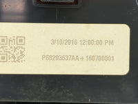 2017-2022 Chrysler 300 Climate Control Module Temperature AC/Heater Replacement P/N:P68293637AA Fits OEM Used Auto Parts - O