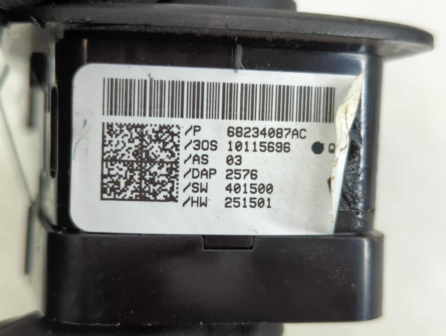 2017-2022 Chrysler Pacifica Master Power Window Switch Replacement Driver Side Left P/N:68234087AC Fits OEM Used Auto Parts 