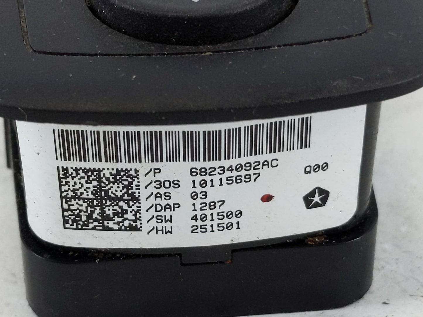 2017-2022 Chrysler Pacifica Master Power Window Switch Replacement Driver Side Left P/N:68234092AC Fits OEM Used Auto Parts 