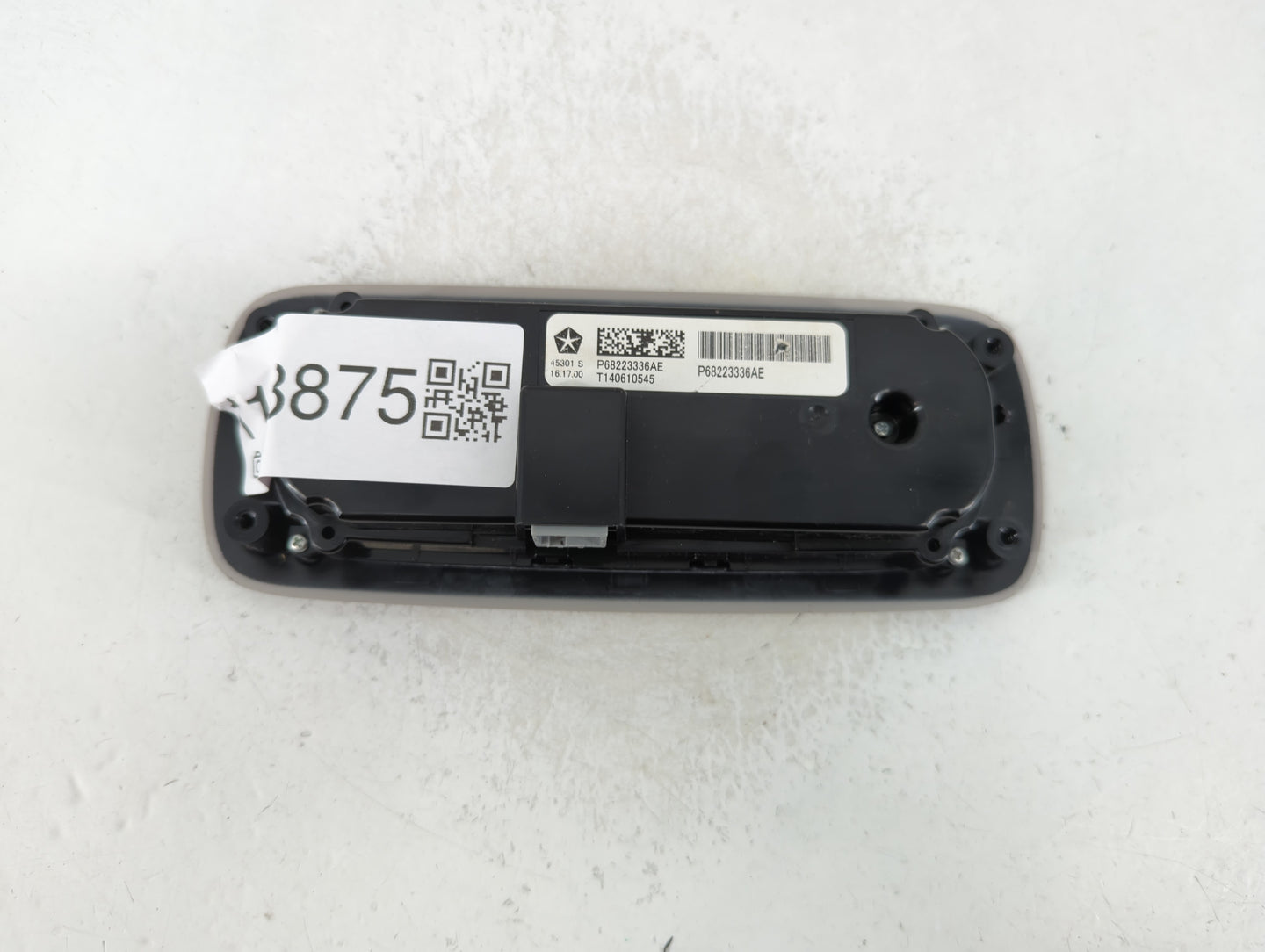 2017 Chrysler Pacifica Climate Control Module Temperature AC/Heater Replacement P/N:P68223336AE Fits OEM Used Auto Parts - O