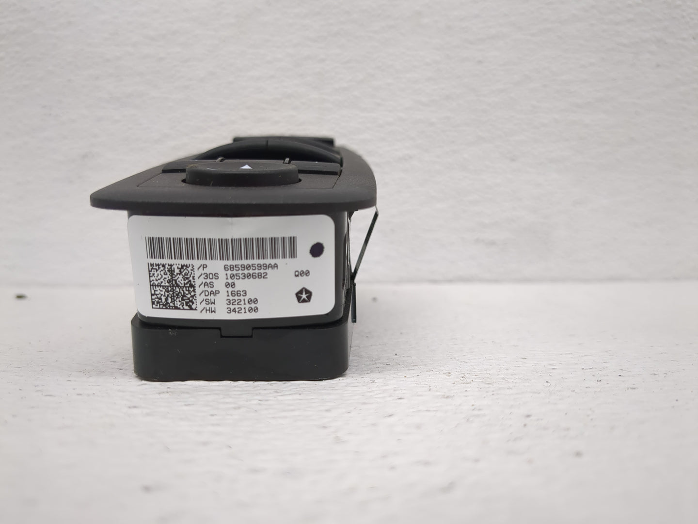 2017-2022 Chrysler Pacifica Master Power Window Switch Replacement Driver Side Left P/N:68234092AC Fits OEM Used Auto Parts 