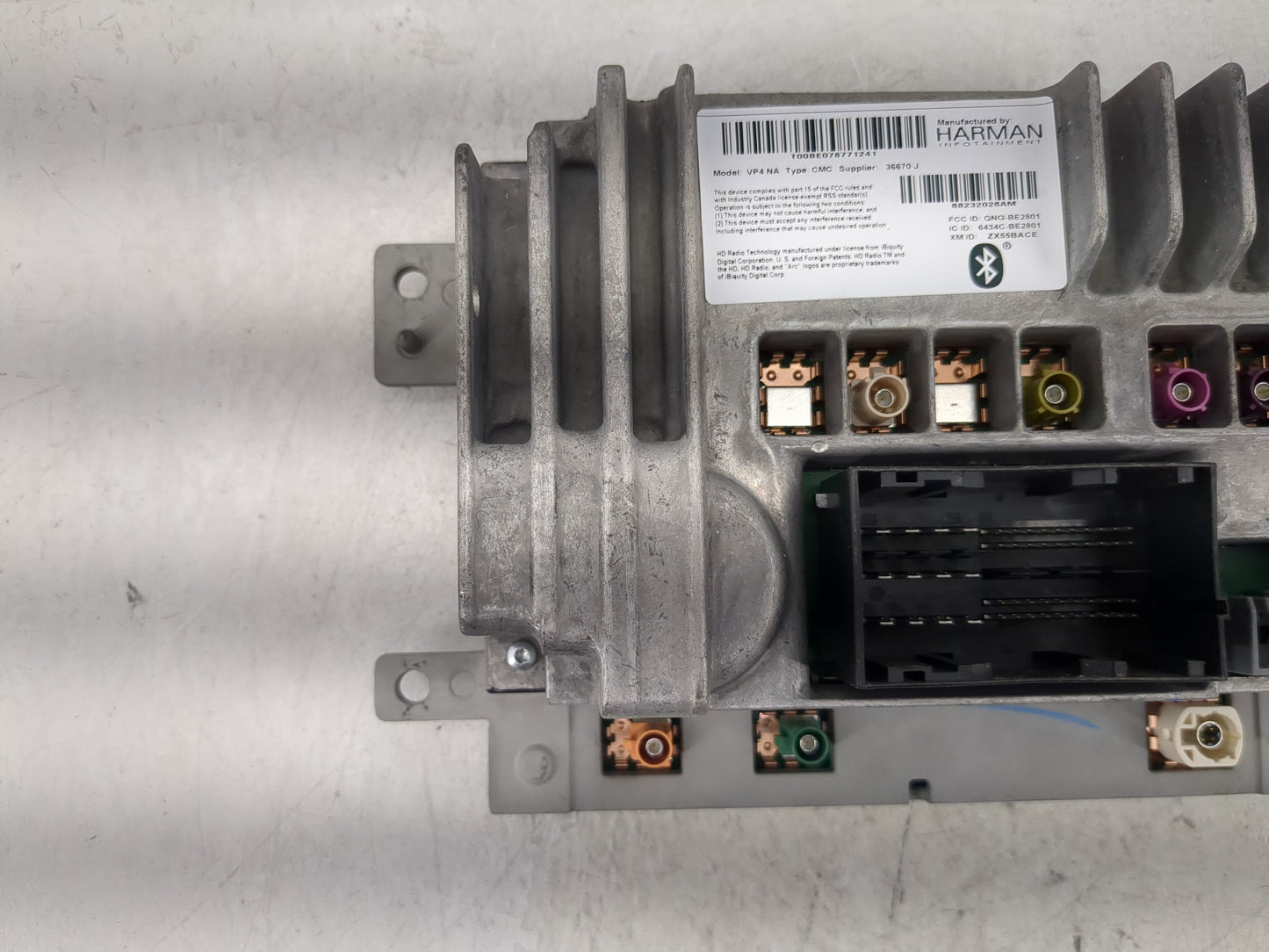 2017 Chrysler Pacifica Radio AM FM Cd Player Receiver Replacement P/N:6434C-BE2801 Fits OEM Used Auto Parts - Oemusedautopar